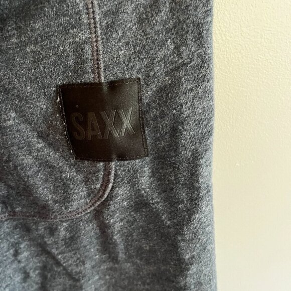 SAXX Joggers Lounge Pants Dark Blue XL with Pockets - Picture 8 of 8